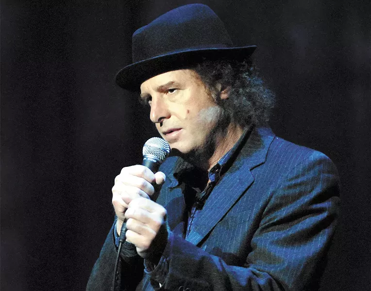 Steven Wright is using his actual-size map to find Spokane for his show Friday at The Bing. - JORGE RIOS