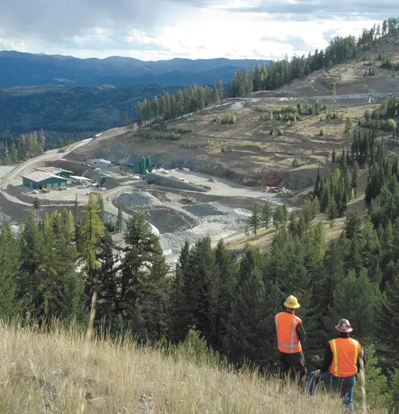 The Buckhorn mine is located about 45 miles northwest of Republic, Washington. - KINROSS GOLD CORP. PHOTO