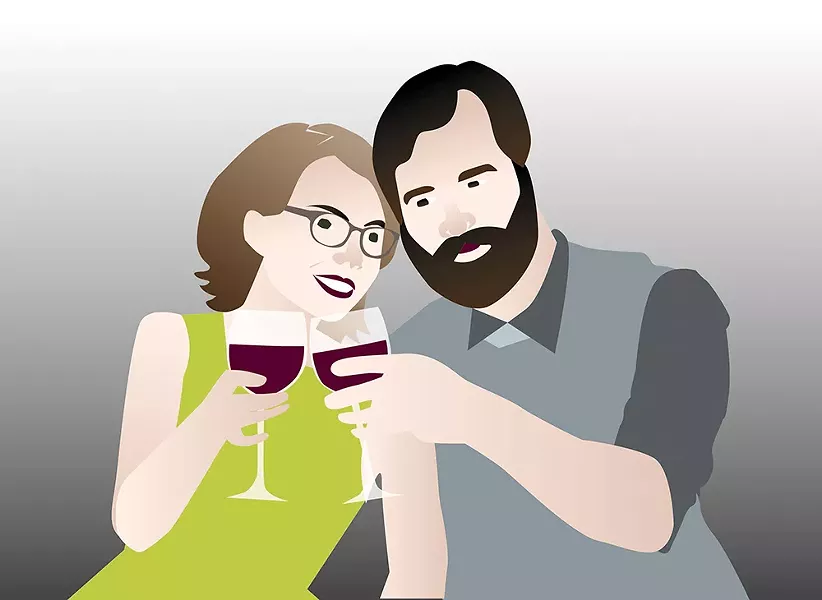 "These are my best drinking memories, the most romantic of the bunch. But even they are flawed." - JESSIE SPACCIA ILLUSTRATION