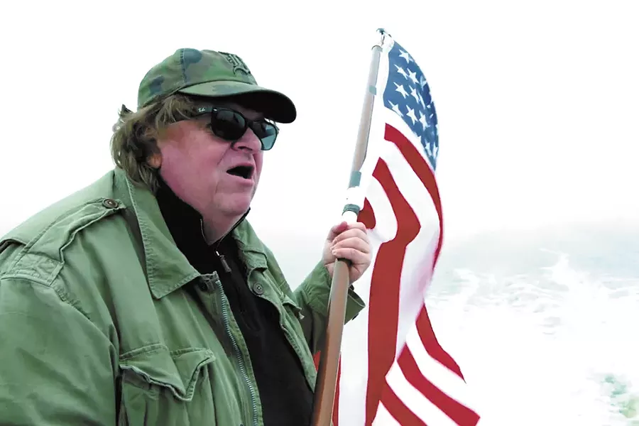 Michael Moore: A different kind of American hero.