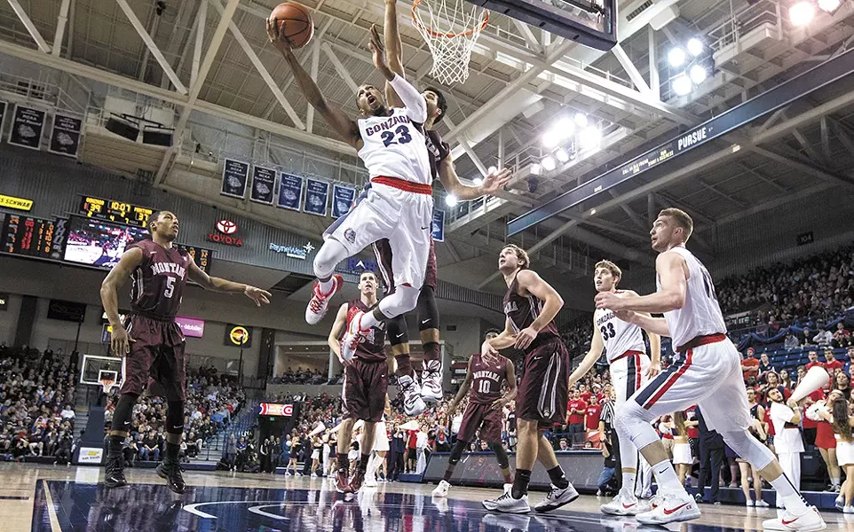 Gonzaga is Eric McClellan's third stop in his previously troubled college career. He came up big in the WCC tournament to lead the Zags to their 18th-straight NCAA Tournament appearance. - RYAN SULLIVAN