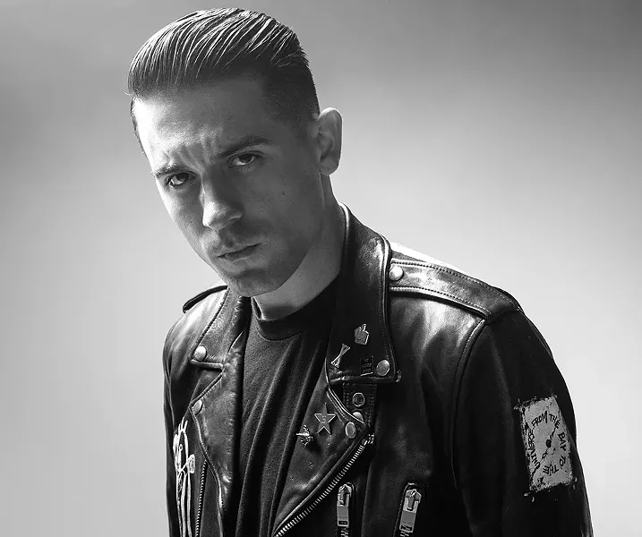 Rapper G-Eazy isn’t afraid to get serious.