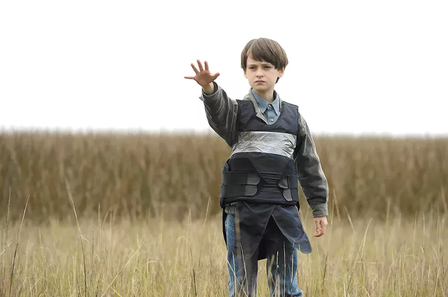 Jaedon Lieberher stars as a boy with amazing powers in Midnight Special.