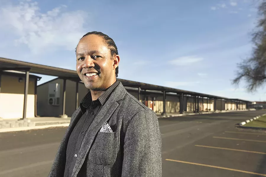 Andre Wicks, a former Shaw Middle School assistant principal, hopes to improve graduation rates in Hillyard by addressing multigenerational poverty. - YOUNG KWAK