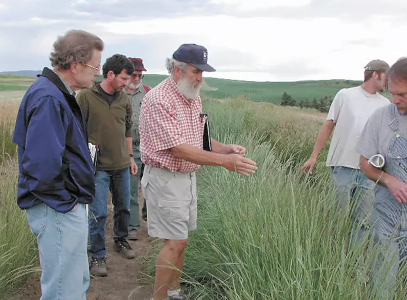 The late Dave Skinner helped Jensen with a field guide to the Palouse. - JACIE JENSON PHOTO
