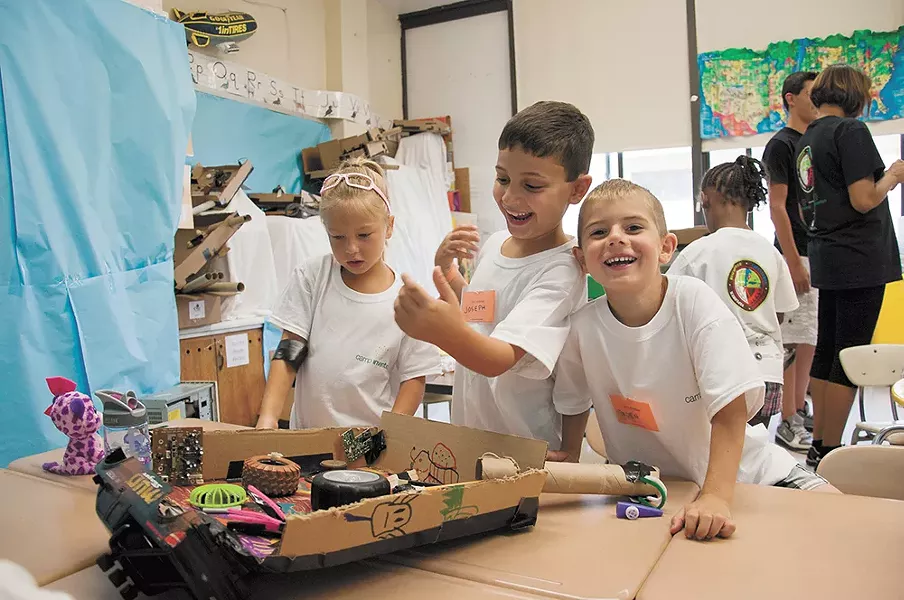 Camp Invention lets kids explore STEM concepts in a fun and interactive setting.