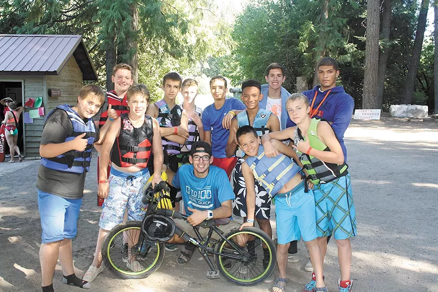 Camp can be just about making new friends.