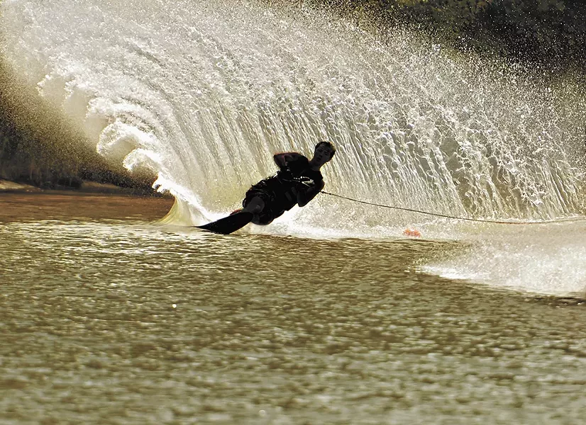 Water skiing doesn't need to happen on vacation.