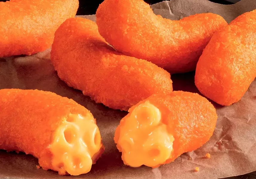 Burger King stepped up its munchies game with Mac-n-Cheetos.