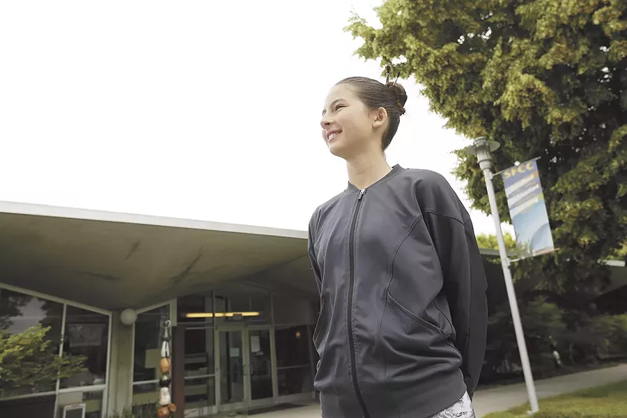 Malika Halvorson, 12, wants to earn a master’s degree by the time she turns 21. - YOUNG KWAK