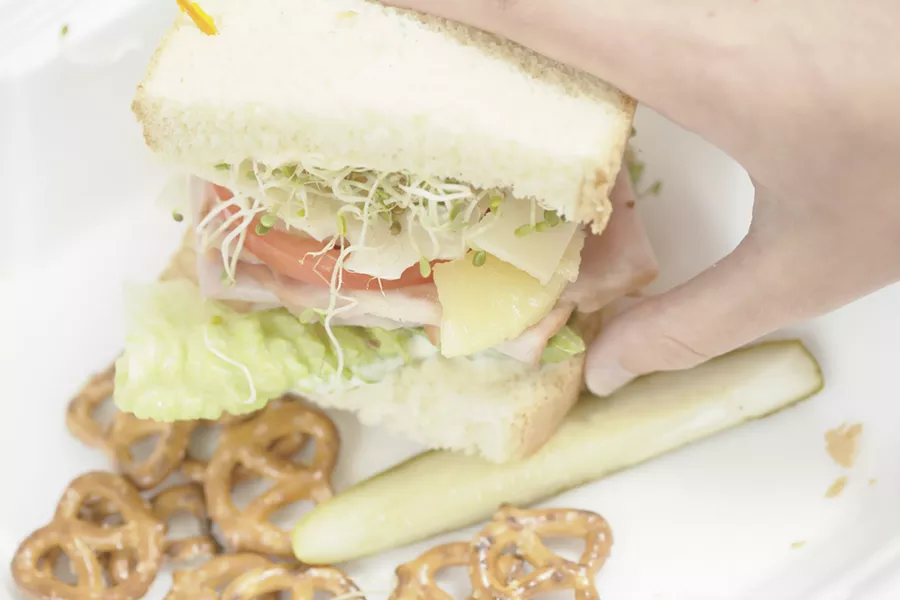 The Hawaiian sandwich from Smacky's on Broadway. - YOUNG KWAK