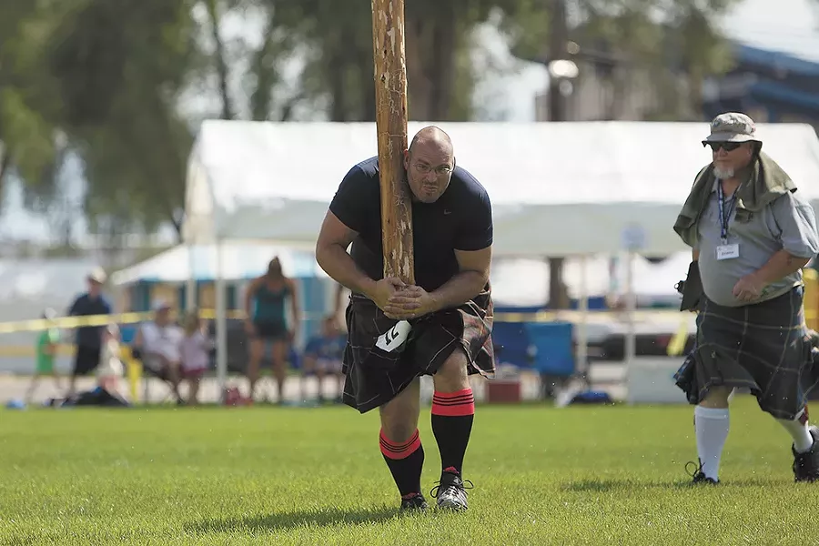 The caber toss was developed as a military training technique in Scotland. - YOUNG KWAK