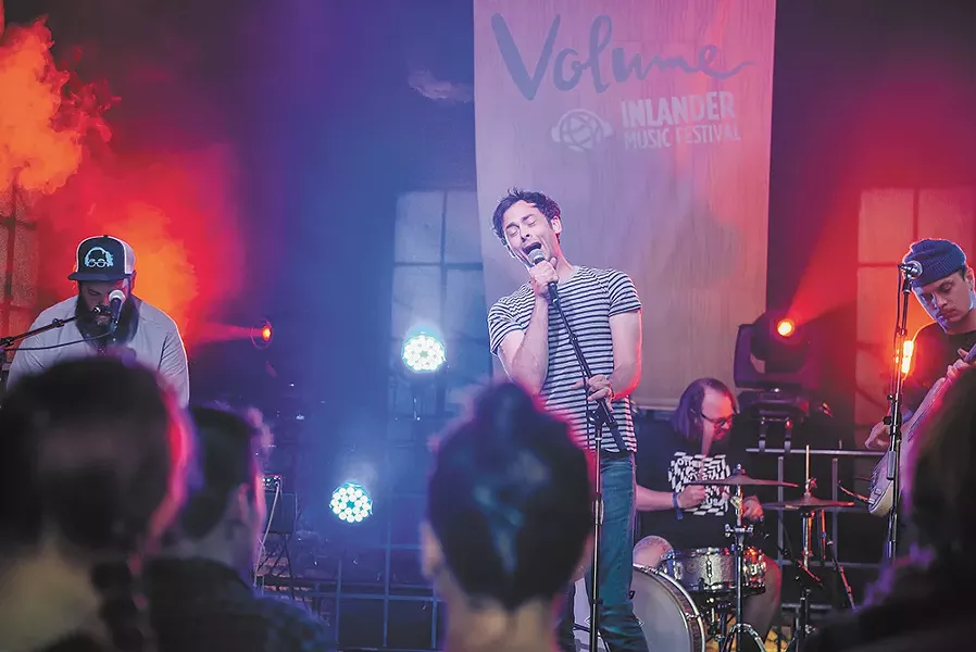 This year's Volume was Nat Park and the Tunnels of Love's first show. - ERICK DOXEY