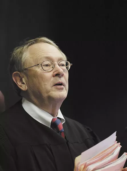 Judge Gregory Tripp has been on the bench for nearly 20 years. He has not decided whether he'll run for re-election in 2018. - YOUNG KWAK