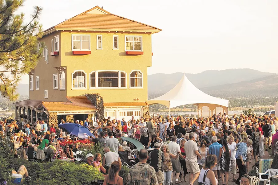 The summer concert series lend to the appeal of Arbor Crest Wine Cellars.
