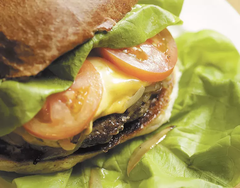 The Backyard burger