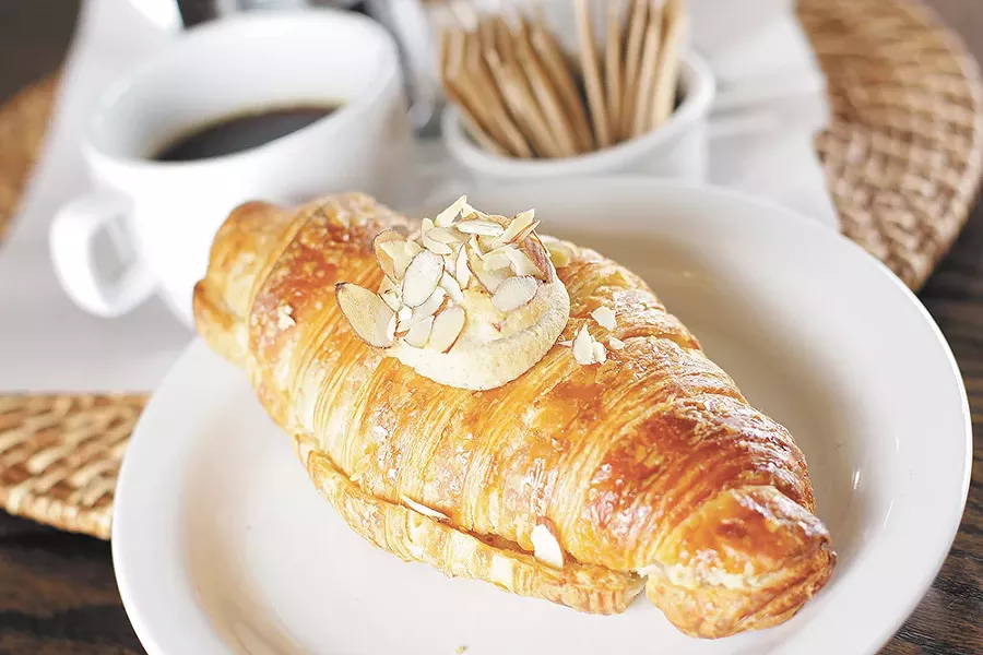 Petit Chat makes all of its croissants from scratch. - YOUNG KWAK