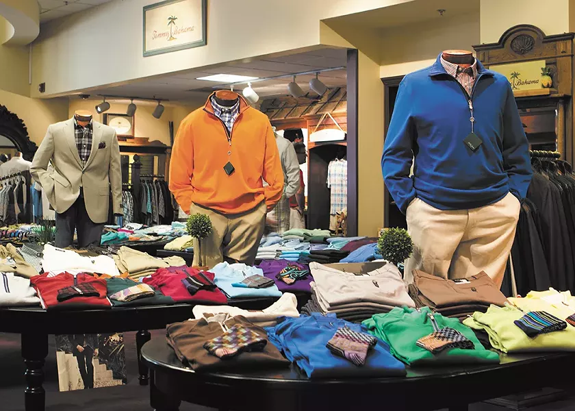 Executives can suit up or dress down at Anderson & Emami. - EMMA ROGERS