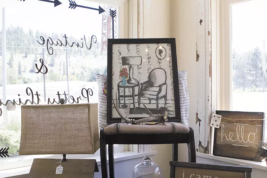 Lucky Vintage has a mix of new and vintage items. - EMMA ROGERS