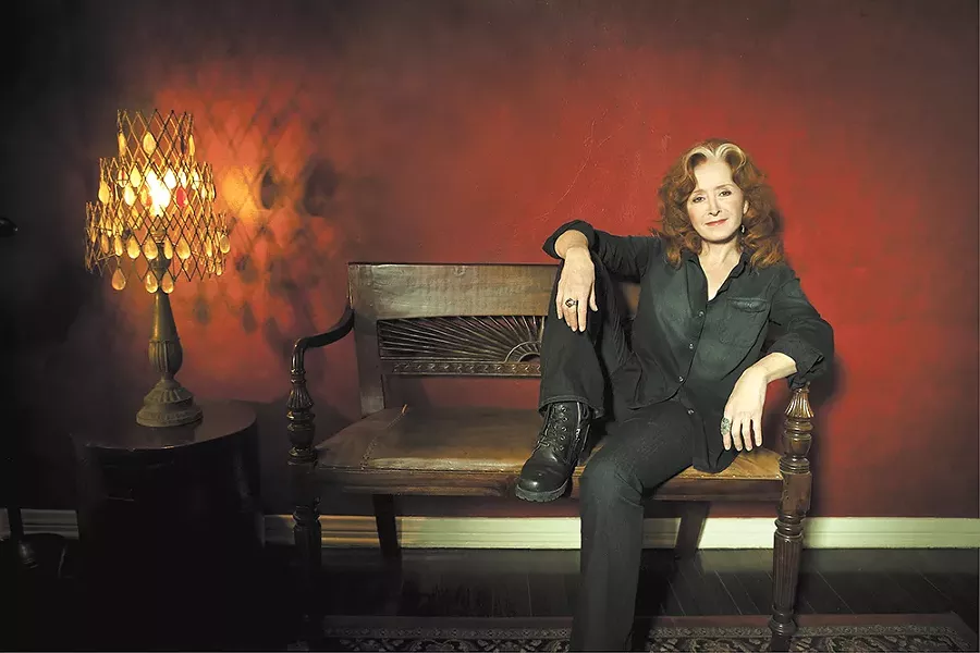Bonnie Raitt continues to give us something to talk about. - MARINA CHAVEZ PHOTO