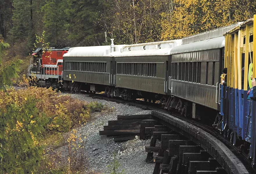 Lion's Club train rides, left, are ending this fall. - PAULA SIOK