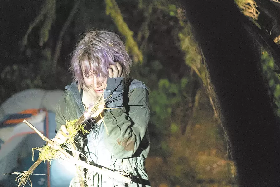 It's never good when you find a weird stick doll thing outside your tent.