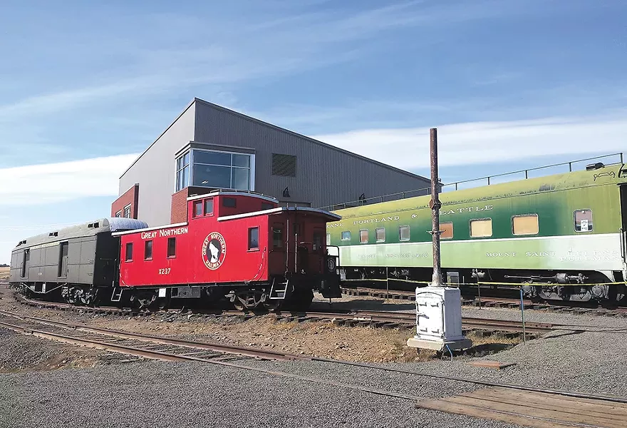 The new museum features trains dating back to the early 1900s. - DAN NAILEN
