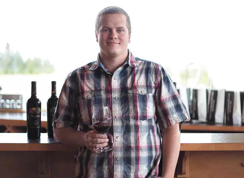 Michael Townshend has joined the family wine buisness that was founded by his father, Don. - TESS FARNSWORTH