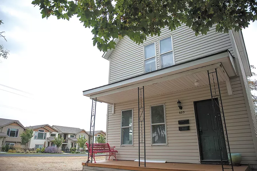 Real-estate investor Patrick Kendrick recently purchased and began rehabbing this property — to the chagrin of the tenants who'd been getting years of incredibly low rents. - DEREK HARRISON