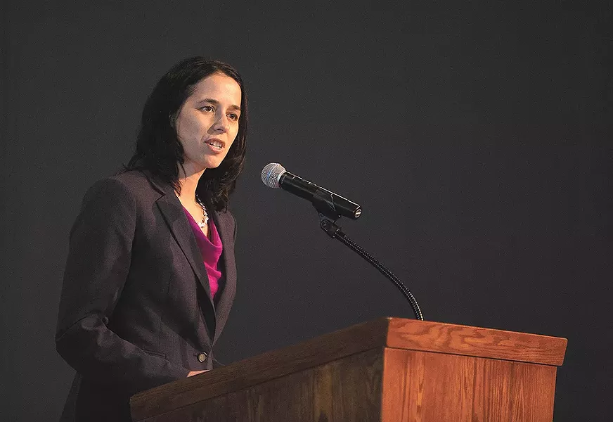 Shelly O'Quinn is eager to stay on the commission, saying, "There's so much opportunity that it's crazy." - YOUNG KWAK