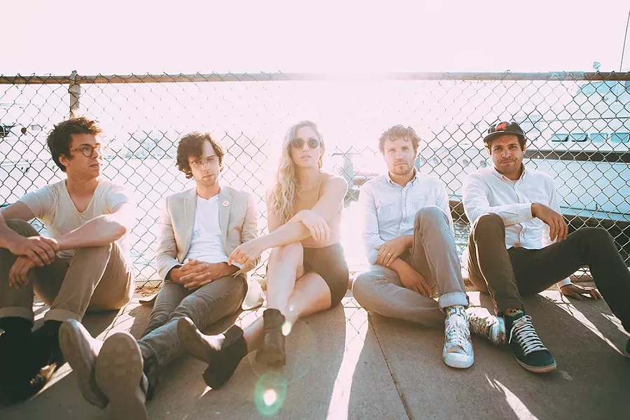 Ra Ra Riot returns to Spokane after a seven-year absence. - NICOLE BUSCH