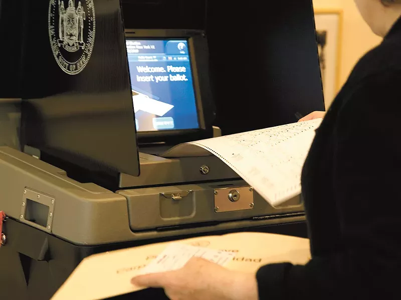 The "biggest risk" of outdated voting machines may be resulting long lines.
