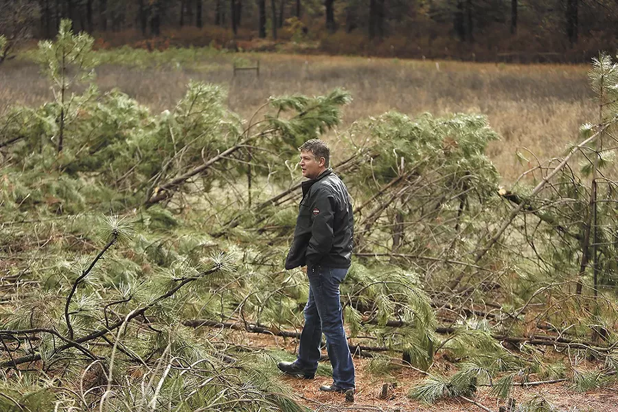 Roy Jackson feared he wouldn't be able to build a home on his property near Indian Canyon Golf Course because of a water rights decision. - YOUNG KWAK