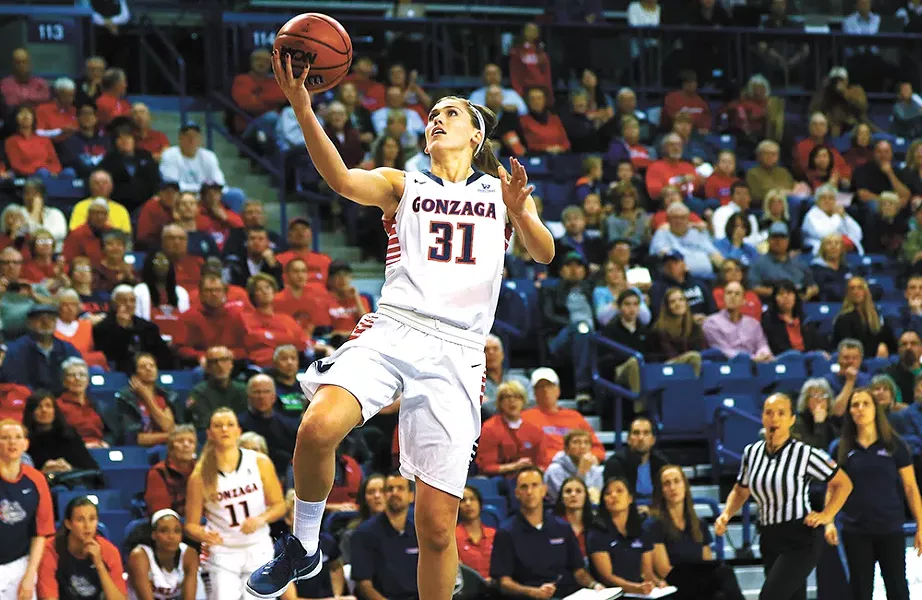 Elle Tinkle's medical redshirt gives her another chance to lead the Zags.
