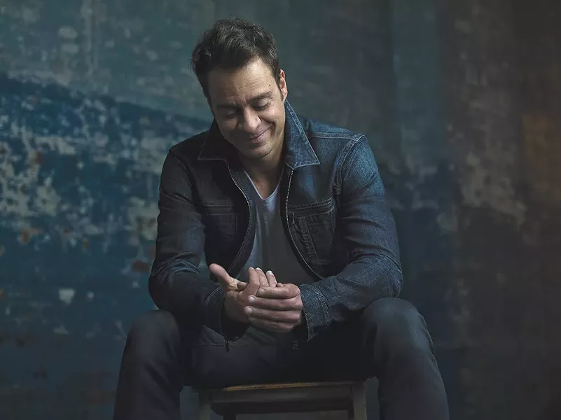 Singer-songwriter Amos Lee claims he can't ask for more. - MICHAEL LAVINE