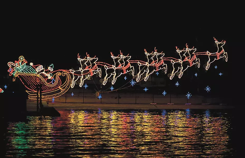 See the 30th annual holiday lights display in Coeur d'Alene.