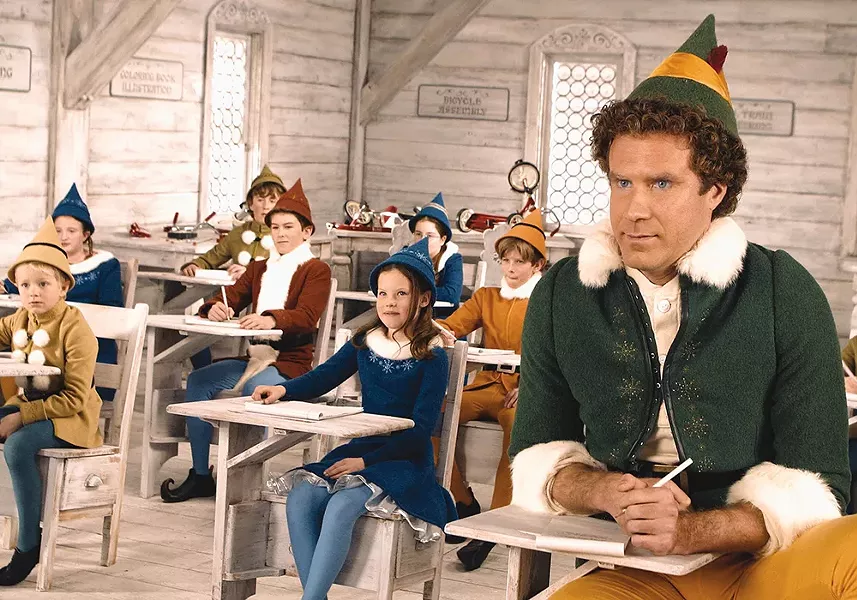 See Elf on the Garland's big screen Dec. 20.