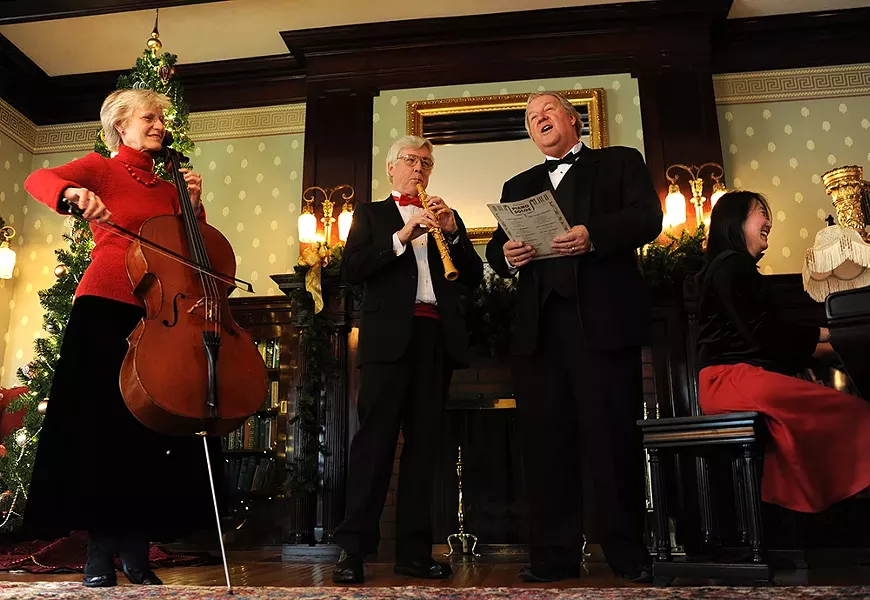 Hear classic Christmas music in an historic South Hill home Dec. 7-8.