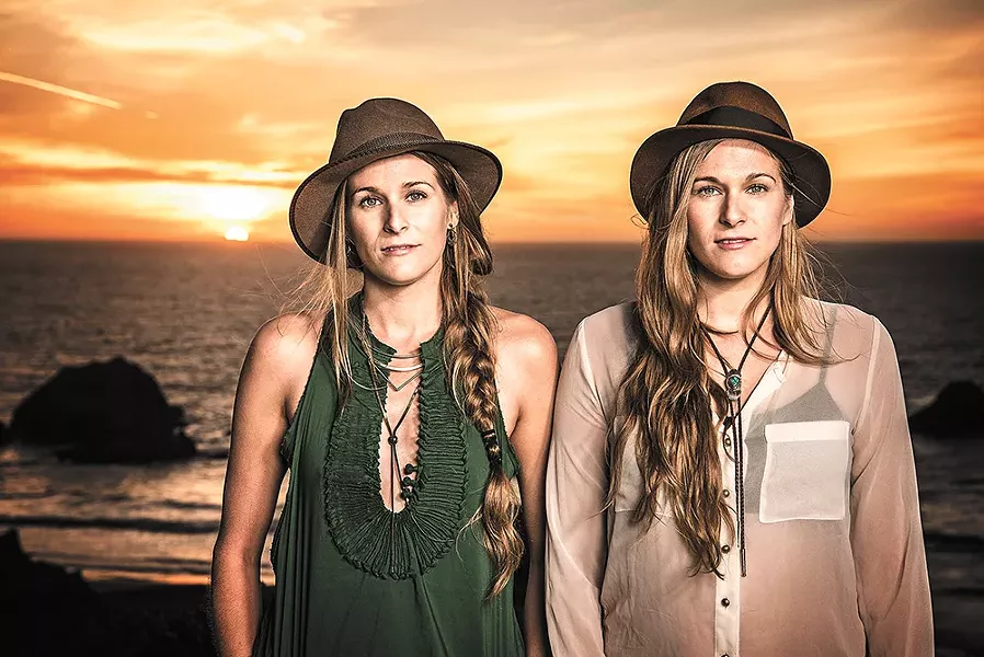 The Shook sisters bring their entire band home with them this weekend. - JAY BLAKESBERG