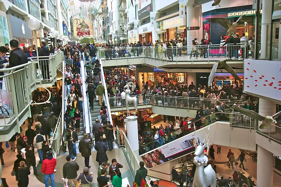 Malls were cultural epicenters in the 80s.