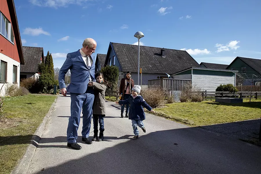 Rolf Lassgard plays the titular — and quite grumpy — character in A Man Called Ove.