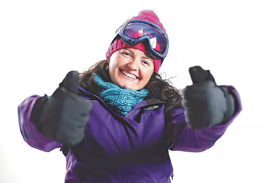Snowlander editor Jen Forsyth