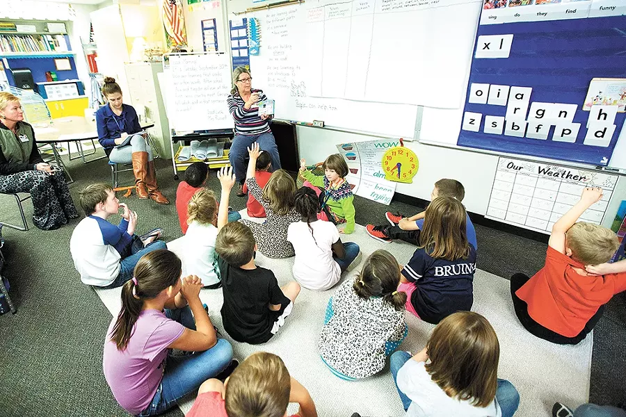 Spokane could see five new elementary schools in the coming years to alleviate crowding. - YOUNG KWAK