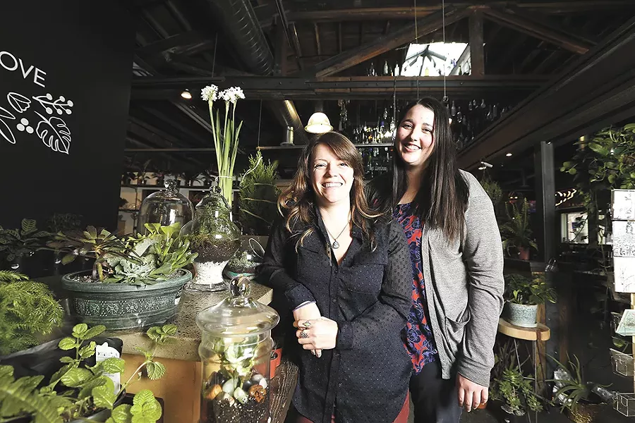 Parrish & Grove owners Chelsea Updegrove, left, and Amanda Parrish. - YOUNG KWAK