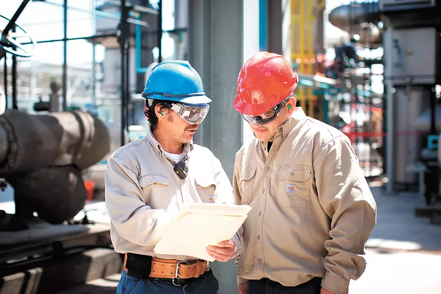 A trade squabble with China cost 70 workers their jobs at the REC Silicon facility in Moses Lake. - REC SILICON PHOTO
