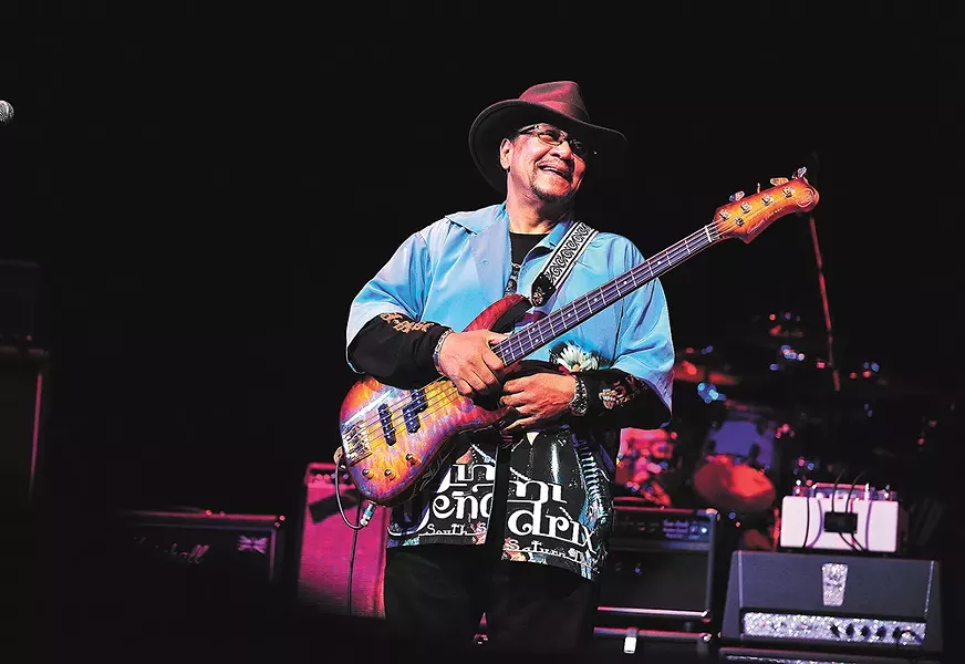 Billy Cox, legendary bassist from Jimi Hendrix's Band Of Gypsys.