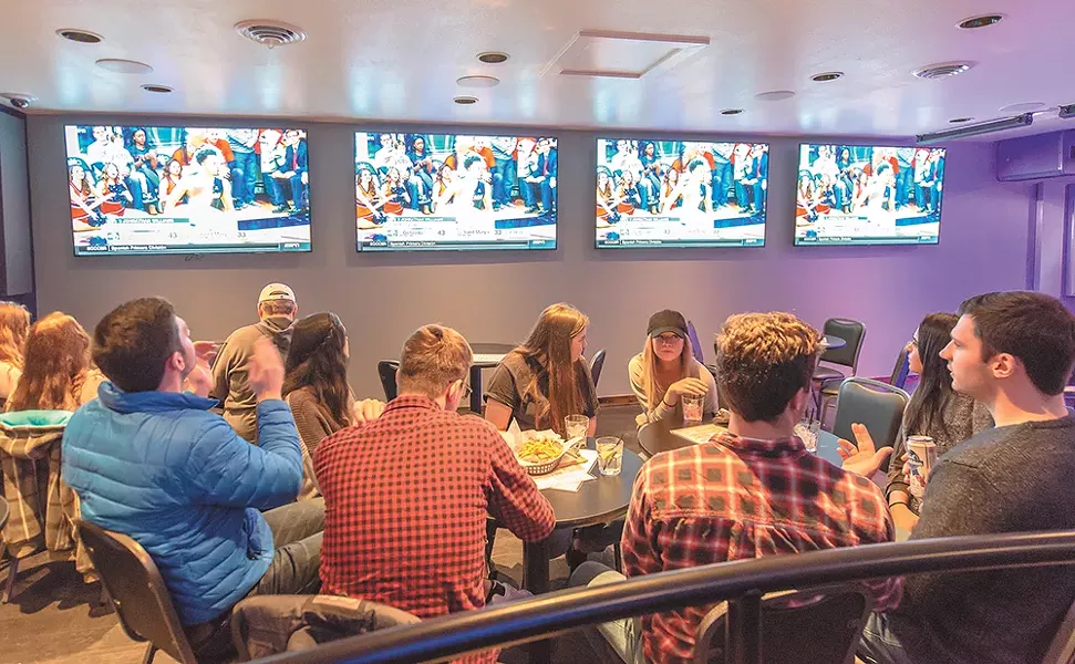 The new all-ages spot near Gonzaga is a perfect place to catch a game with friends and family. - ERICK DOXEY