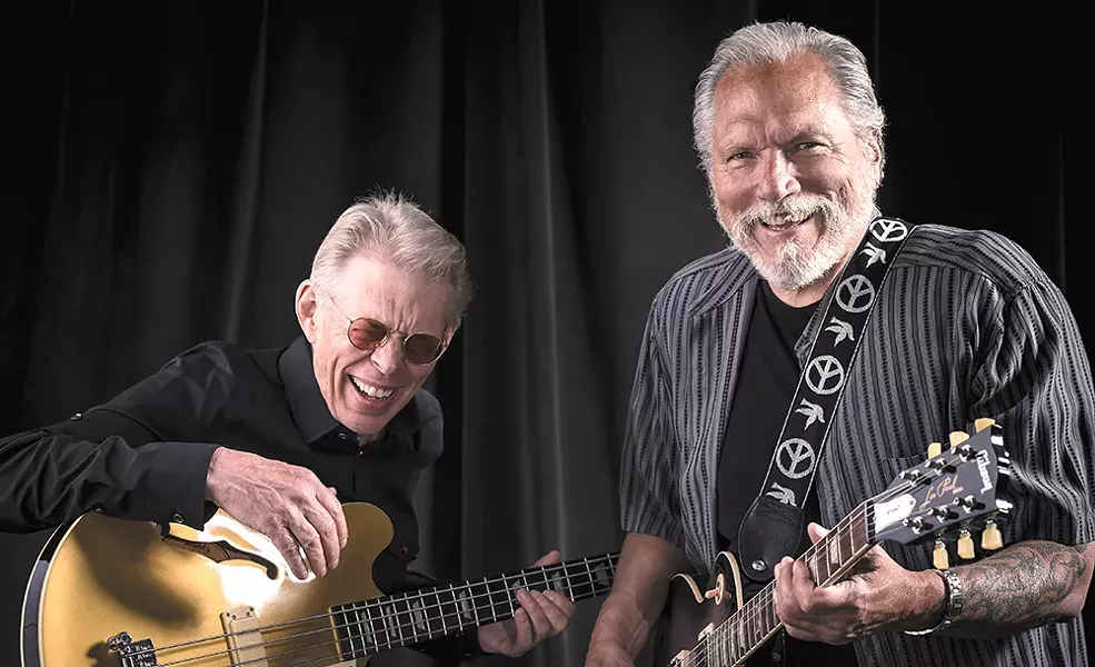 Jack Casady (left) and Jorma Kaukonen of Hot Tuna have been friends and bandmates for nearly five decades. - BERRY BERENSON PHOTO