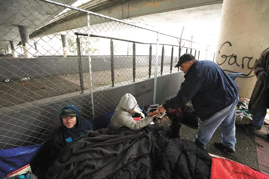 Learn more about Spokane's homeless this week. - YOUNG KWAK