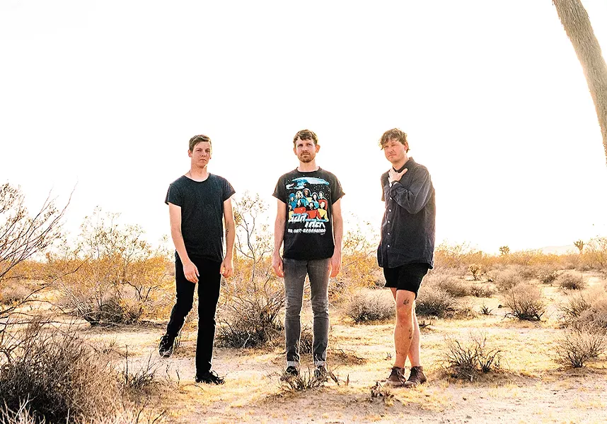 Josh Hodges (right) is the creative force behind STRFKR. - CARA ROBBINS